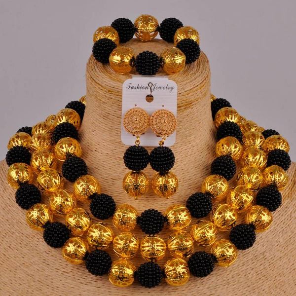 earrings & necklace black and gold african beads jewelry set costume women nigerian wedding zz21, Silver
earrings & necklace black and gold african beads jewelry set costume women nigerian wedding zz21, Silver