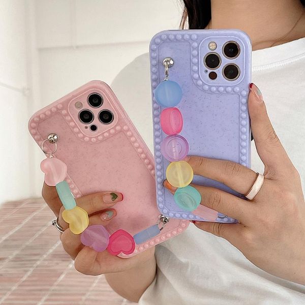 cell phone pouches candy chain wrist strap case for 12pro 11 12 pro max soft silicone cover x xs xr 7 8 plus 12mini coque 
cell phone pouches candy chain wrist strap case for 12pro 11 12 pro max soft silicone cover x xs xr 7 8 plus 12mini coque