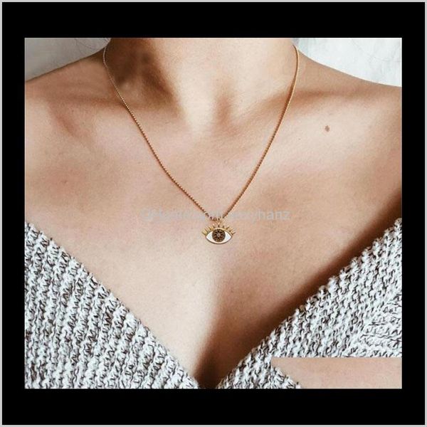 & pendants drop delivery 2021 gold color necklace for women long chain crystal turkish eye pendant necklaces trendy rhinestone collier choke, Silver
& pendants drop delivery 2021 gold color necklace for women long chain crystal turkish eye pendant necklaces trendy rhinestone collier choke, Silver
