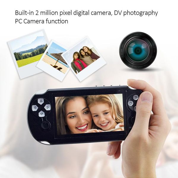 

plus 4.3" handheld game player 64bit pap gameta 16g 16gb pmp psp built-in 10000 mp4 mp5 video consoles portable players