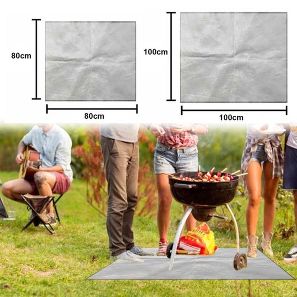 fireproof mat 0.8m/1m heat resistant fire pit pad protect patio terrace lawn grass grill bbq mats for outdoor camping barbecue pads 
fireproof mat 0.8m/1m heat resistant fire pit pad protect patio terrace lawn grass grill bbq mats for outdoor camping barbecue pads