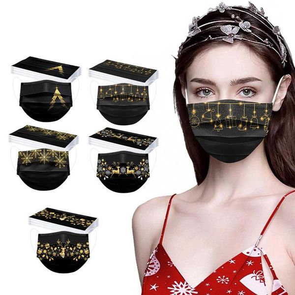 party favor 10pcs disposable adults christmas mask gold print black 3 layer facemask mascherine halloween cosplay mascarillas masque
party favor 10pcs disposable adults christmas mask gold print black 3 layer facemask mascherine halloween cosplay mascarillas masque