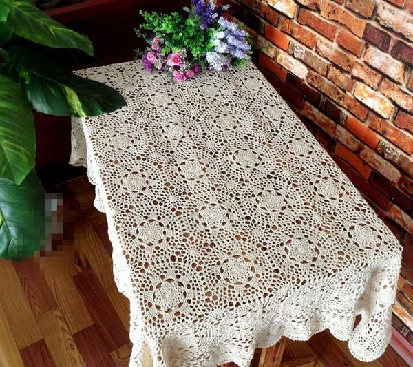 handmade crochet flowers beige 120x170cm square cotton tablecloths table cloth hollow sofa towel cover home textile
handmade crochet flowers beige 120x170cm square cotton tablecloths table cloth hollow sofa towel cover home textile