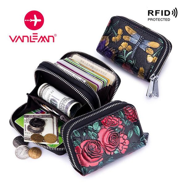 card holders rfid business holder women genuine leather wallet ladies coin purse 3d embossing rose clutch double zipper cards bag, Brown;gray
card holders rfid business holder women genuine leather wallet ladies coin purse 3d embossing rose clutch double zipper cards bag, Brown;gray