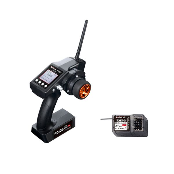 rc parts rc4gs 2.4ghz 4ch remote control system transmitter & r6fg receiver with gyro for rc crawler car boat
rc parts rc4gs 2.4ghz 4ch remote control system transmitter & r6fg receiver with gyro for rc crawler car boat