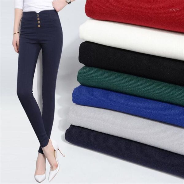 autumn button leggings skinny leggins women pencil trousers plus size high waist legging ladies pants female clothes 4xl, Black
autumn button leggings skinny leggins women pencil trousers plus size high waist legging ladies pants female clothes 4xl, Black