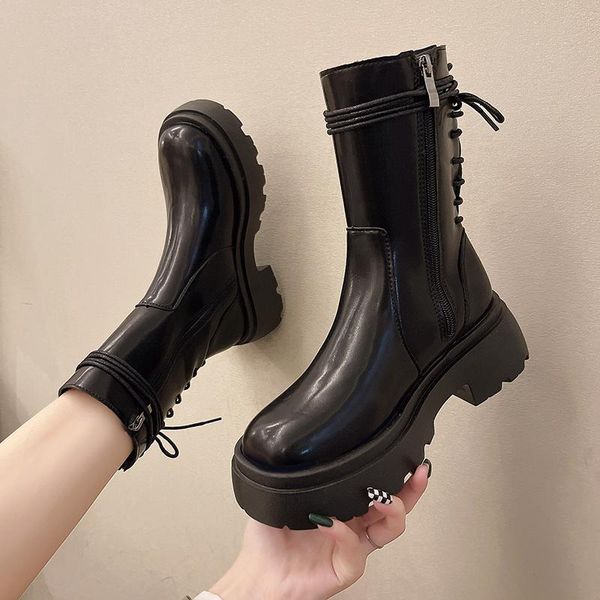 boots women's rubber female shoes boots-women round toe winter footwear rain leather ladies autumn 2021 med genuine rock, Black
boots women's rubber female shoes boots-women round toe winter footwear rain leather ladies autumn 2021 med genuine rock, Black