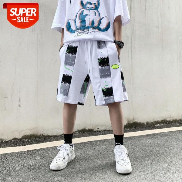 hip-hop hit color brush paint splash ink printing shorts male street personality casual loose five-point pants #xn0e, Black
hip-hop hit color brush paint splash ink printing shorts male street personality casual loose five-point pants #xn0e, Black