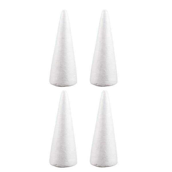 party decoration 12pcs 15cm white solid foam diy cone children handmade craft accessories for home christmas
party decoration 12pcs 15cm white solid foam diy cone children handmade craft accessories for home christmas