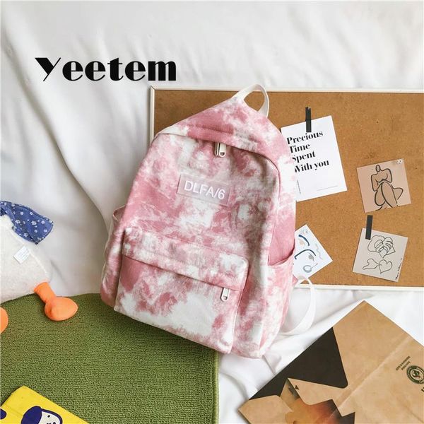 backpack original canvas student girl schoolbag computer gradient color tie-dye fashion
backpack original canvas student girl schoolbag computer gradient color tie-dye fashion