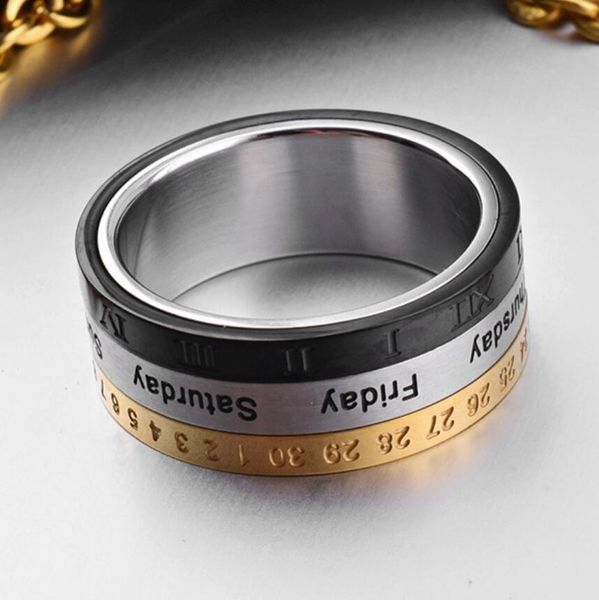 jewelry rings for men titanium steel date 3 colors cool punk open rings fashion of shipping, Silver
jewelry rings for men titanium steel date 3 colors cool punk open rings fashion of shipping, Silver