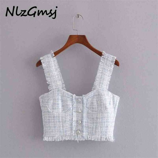 nlzgmsj za women fashion with buttons frayed tassel tweed cropped blouses vintage backless zipper female shirts chic 210412, White
nlzgmsj za women fashion with buttons frayed tassel tweed cropped blouses vintage backless zipper female shirts chic 210412, White