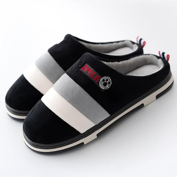 slippers women's winter shoes plus size 43-46 memory foam soft home women striped tpr warm house woman, Black
slippers women's winter shoes plus size 43-46 memory foam soft home women striped tpr warm house woman, Black