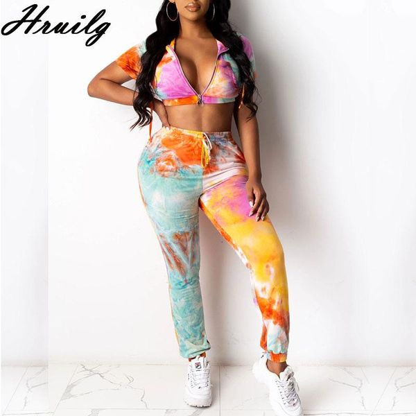 women's tracksuits women 2 piece summer sets crop and long pants tie dye sport two outfits slim fashion outwear set, Gray
women's tracksuits women 2 piece summer sets crop and long pants tie dye sport two outfits slim fashion outwear set, Gray
