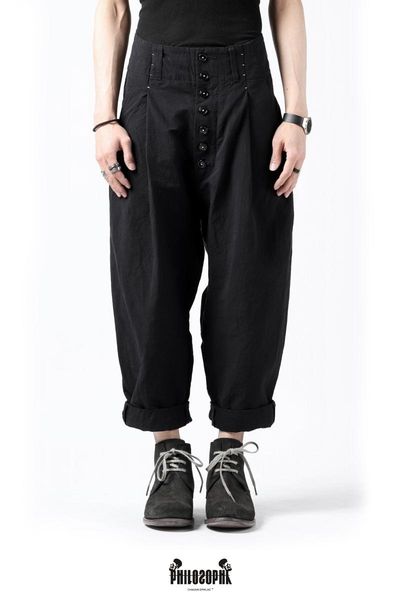 men's clothing hair stylist original deconstructing style linen casual pants in spring summer plus size costumes 27-46, Black
men's clothing hair stylist original deconstructing style linen casual pants in spring summer plus size costumes 27-46, Black