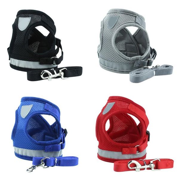 dog collars & leashes reflective safety pet harness and leash set for small medium dogs cat harnesses vest puppy chest strap pug chihuahua b
dog collars & leashes reflective safety pet harness and leash set for small medium dogs cat harnesses vest puppy chest strap pug chihuahua b