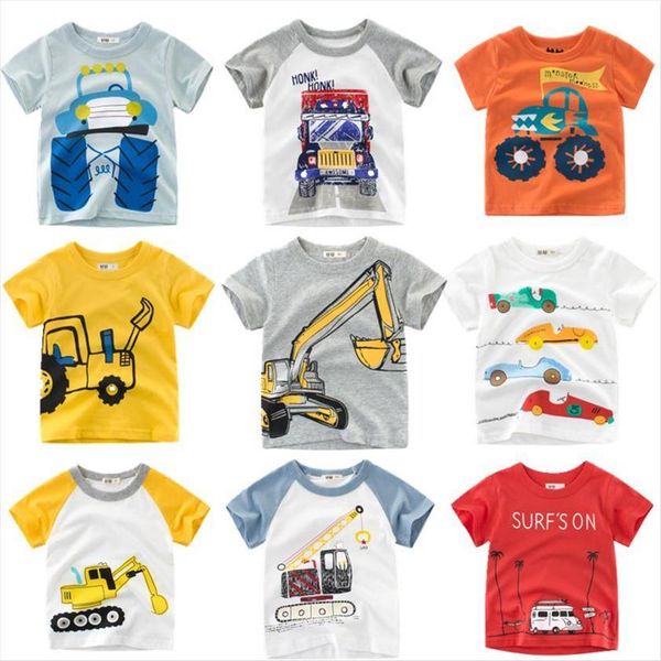 2 8y cartoon print baby boys dinosaur t shirt for summer infant kids girls shirts clothes cotton toddler letter, Blue
2 8y cartoon print baby boys dinosaur t shirt for summer infant kids girls shirts clothes cotton toddler letter, Blue