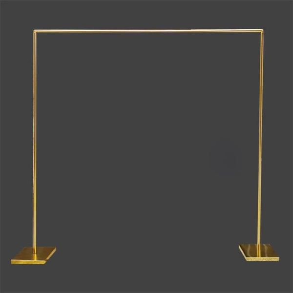 party decoration 2021 wedding arch shiny gold plated backdrop stand stage rectangular flower shelf
party decoration 2021 wedding arch shiny gold plated backdrop stand stage rectangular flower shelf