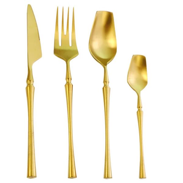 flatware sets gold cutlery set stainless steel tableware vintage knife fork tea spoon dinnerware wedding kitchen silverware
flatware sets gold cutlery set stainless steel tableware vintage knife fork tea spoon dinnerware wedding kitchen silverware