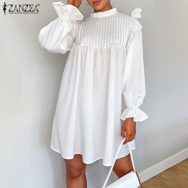 casual dresses women mini dress spring long sleeve ruffles sundress zanzea stylish pleated party short vestidos club white dresses7, Black;gray
casual dresses women mini dress spring long sleeve ruffles sundress zanzea stylish pleated party short vestidos club white dresses7, Black;gray