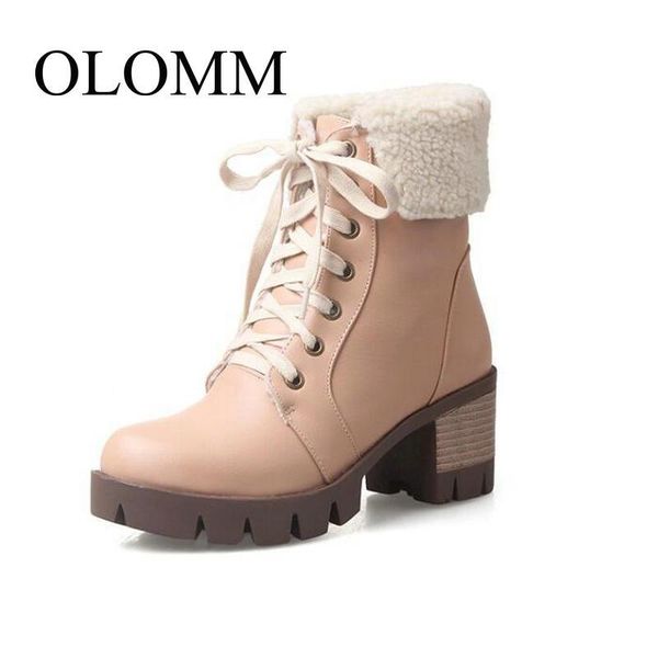 boots olomm 2021 ankle female thick with cuffed fur collar bare large size casual women's ab-06, Black
boots olomm 2021 ankle female thick with cuffed fur collar bare large size casual women's ab-06, Black