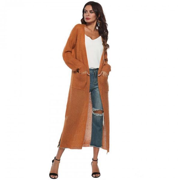 women's sweaters nfive brand 2021 thickened long spring fahsion long-sleeves sweater large pocket pure color slim cardigan, White;black
women's sweaters nfive brand 2021 thickened long spring fahsion long-sleeves sweater large pocket pure color slim cardigan, White;black