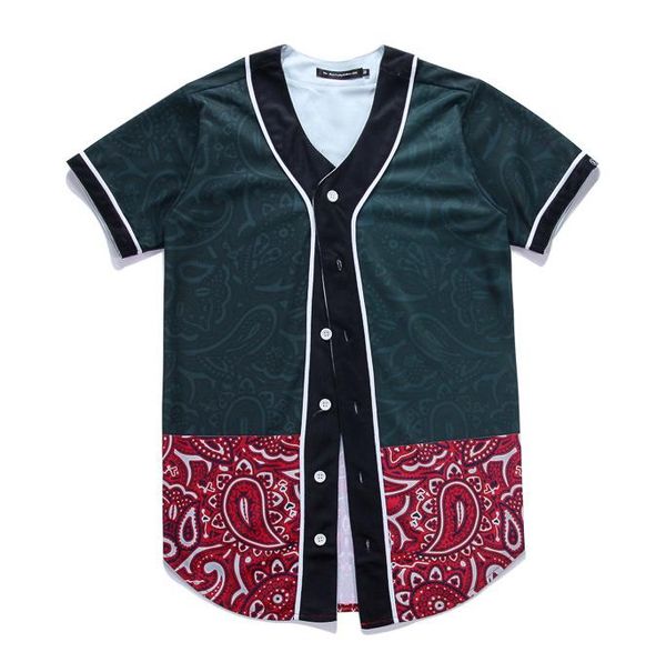 men's casual shirts 3d tiered patchwork printed cardigan short-sleeved baseball jacket, White;black
men's casual shirts 3d tiered patchwork printed cardigan short-sleeved baseball jacket, White;black