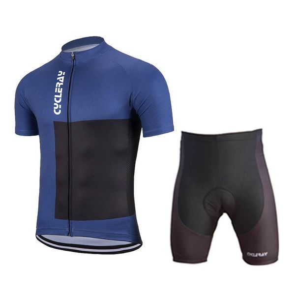 racing sets cycleray riding jersey men bike shorts set breathable bicycle short sleeve cycling, Black;blue
racing sets cycleray riding jersey men bike shorts set breathable bicycle short sleeve cycling, Black;blue