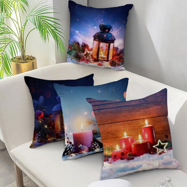 cushion/decorative pillow nanacoba christmas cushion cover for home decoration xmas red candle star year gift living room sofa throw case 45
cushion/decorative pillow nanacoba christmas cushion cover for home decoration xmas red candle star year gift living room sofa throw case 45