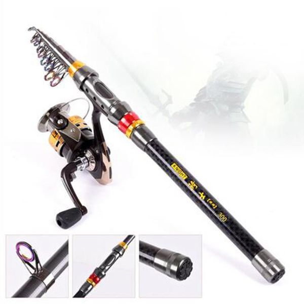 #60 1pcs 1.8m-3.6mportable super light carbon fiber fishing rod travel retractable rotating sea pole boat rods
#60 1pcs 1.8m-3.6mportable super light carbon fiber fishing rod travel retractable rotating sea pole boat rods