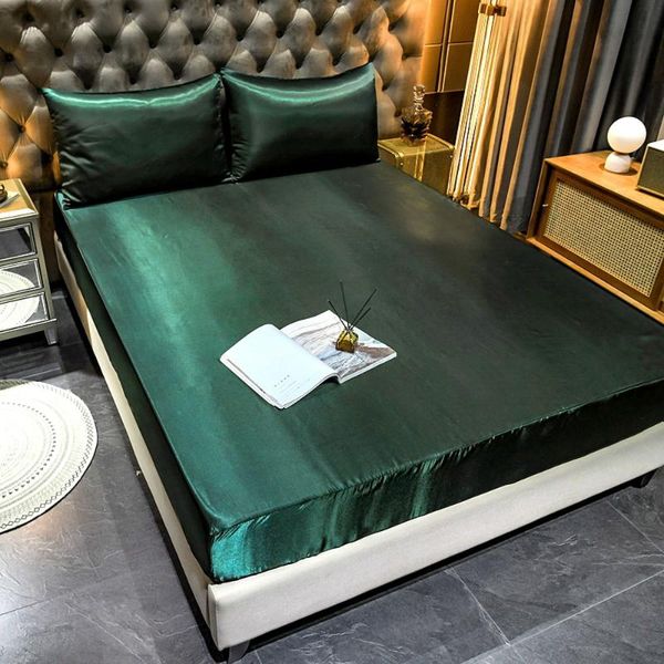 sheets & sets luxury design dark green fitted bed sheet product elasticity smooth luxurious 99x190x36cm 138x190x36cm
sheets & sets luxury design dark green fitted bed sheet product elasticity smooth luxurious 99x190x36cm 138x190x36cm