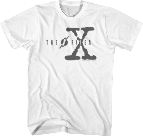 the x files blurry logo t shirt mens licensed tv show alien tee retro new white, White;black
the x files blurry logo t shirt mens licensed tv show alien tee retro new white, White;black