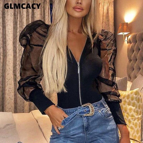 women's jumpsuits & rompers women mesh puff sleeve bodysuit zipper v-neck slim fashion ladies solid color short playsuit overalls r, Black;white
women's jumpsuits & rompers women mesh puff sleeve bodysuit zipper v-neck slim fashion ladies solid color short playsuit overalls r, Black;white