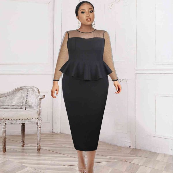 two piece dress women bodycon dresses see through long sleeves black mesh dot ladies ruffles plus size robes 4xl summer birthday p, White
two piece dress women bodycon dresses see through long sleeves black mesh dot ladies ruffles plus size robes 4xl summer birthday p, White