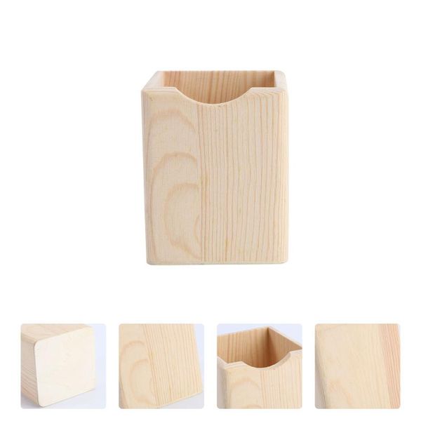 storage bottles & jars 2 pcs single compartments wooden container pen holder office organizer unfinished color case pot for home diy
storage bottles & jars 2 pcs single compartments wooden container pen holder office organizer unfinished color case pot for home diy