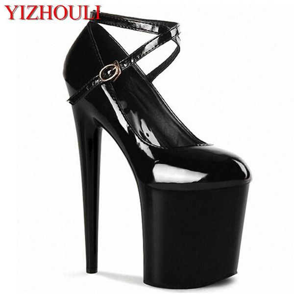 spring/summer 2021 designer shoe 20cm super high heels nightclub women's pumps 8 inch stage big yards single shoes dress, Black
spring/summer 2021 designer shoe 20cm super high heels nightclub women's pumps 8 inch stage big yards single shoes dress, Black