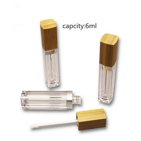 storage bottles & jars 6ml empty lip gloss tube clear tubes containers lipstick fashion refillable with bamboo lid
storage bottles & jars 6ml empty lip gloss tube clear tubes containers lipstick fashion refillable with bamboo lid