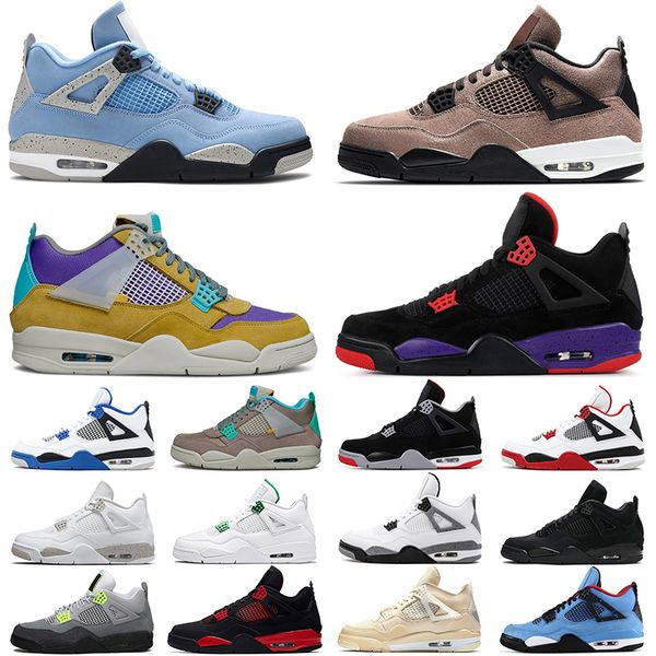 great seller jumpman 4 4s basketball shoes women men university blue taupe haze black cat white oreo mens trainers sports sneakers walking j
great seller jumpman 4 4s basketball shoes women men university blue taupe haze black cat white oreo mens trainers sports sneakers walking j
