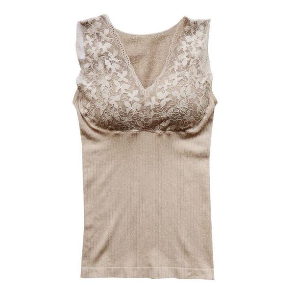 camisoles & tanks women 2021 autumn winter fashion lace patchwork warm vest female slim thermal underwear ladies tight e280, Black;white
camisoles & tanks women 2021 autumn winter fashion lace patchwork warm vest female slim thermal underwear ladies tight e280, Black;white