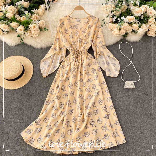 spring korean vacation print long dress women boho floral dress design irregular long sleeve v neck belt a-line dress 210521, Black;gray
spring korean vacation print long dress women boho floral dress design irregular long sleeve v neck belt a-line dress 210521, Black;gray