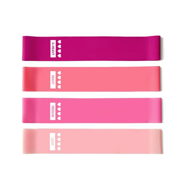 4pcs/set 50cm elastic tension resistance bands 4 levels rubber loops yoga bodybuilding muscle fitness equipment
4pcs/set 50cm elastic tension resistance bands 4 levels rubber loops yoga bodybuilding muscle fitness equipment