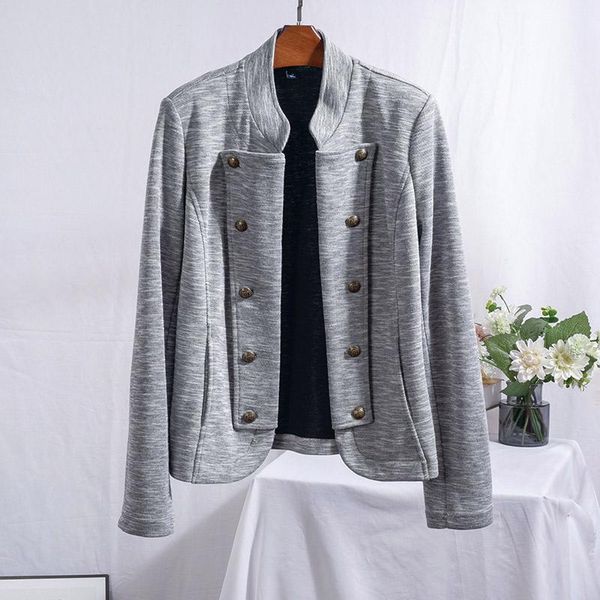 women's jackets original brand good quality cotton coat women fashion spring regular gray coats for woman stylish office lady womens, Black;brown
women's jackets original brand good quality cotton coat women fashion spring regular gray coats for woman stylish office lady womens, Black;brown