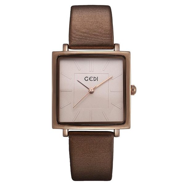 wristwatches julius lady women's watch elegant simple square fashion hours dress bracelet nylon real leather girl birthday gift no box, Slivery;brown 
wristwatches julius lady women's watch elegant simple square fashion hours dress bracelet nylon real leather girl birthday gift no box, Slivery;brown