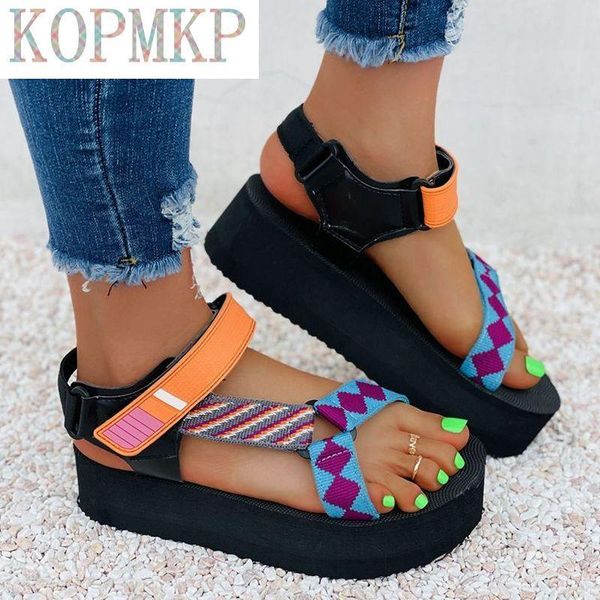 dress shoes 2021 brand women's platform gladiator sandals ladies mixed colors wedges summer zapatos de mujer plataforma, Black
dress shoes 2021 brand women's platform gladiator sandals ladies mixed colors wedges summer zapatos de mujer plataforma, Black
