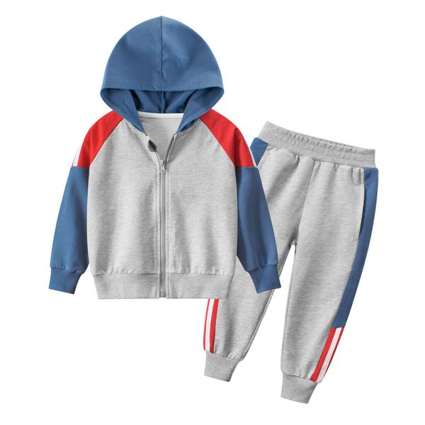 New Childrens Clothes Set Baby Boys Fashio Cotton Patchwork Zipper Long-Sleeved Top + Pants 2pcs Boutique Kids Clothing, Red
New Childrens Clothes Set Baby Boys Fashio Cotton Patchwork Zipper Long-Sleeved Top + Pants 2pcs Boutique Kids Clothing, Red