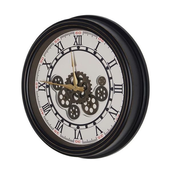 wall clocks nordic metal gear clock silent american large vintage home decor living room decoration gift
wall clocks nordic metal gear clock silent american large vintage home decor living room decoration gift