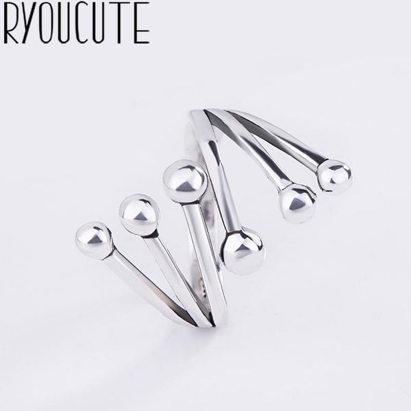wedding rings 2021 bijoux 925 sterling silver beads for women gift ladies adjustable size antique ring joyas de plata anillos, Slivery;golden
wedding rings 2021 bijoux 925 sterling silver beads for women gift ladies adjustable size antique ring joyas de plata anillos, Slivery;golden