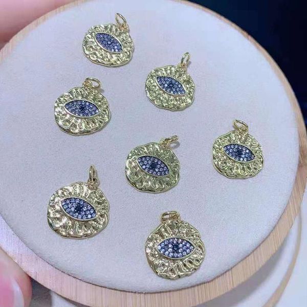 charms 2pcs/lot women's fashion cubic zircon micro pave eye round shape pendant, Bronze;silver
charms 2pcs/lot women's fashion cubic zircon micro pave eye round shape pendant, Bronze;silver