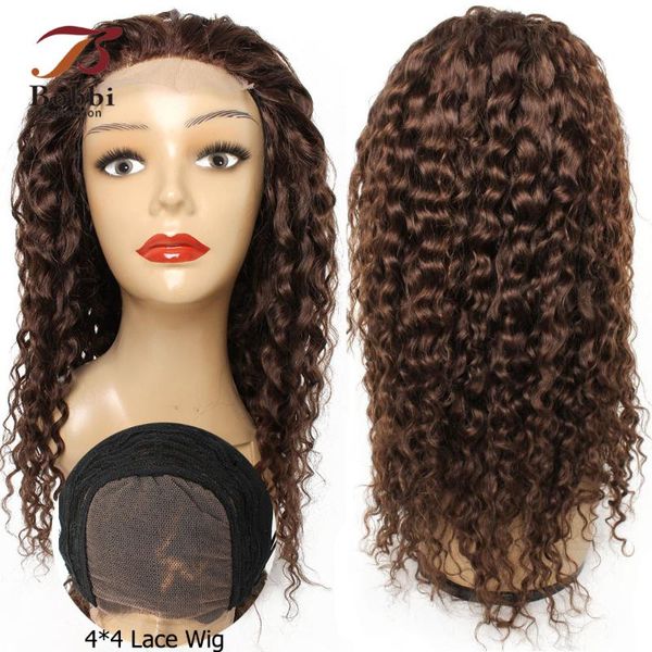 lace wigs 4x4 closure human hair wig water wave dark brown color pre-plucked 150%-180% density remy bobbi collection, Black;brown
lace wigs 4x4 closure human hair wig water wave dark brown color pre-plucked 150%-180% density remy bobbi collection, Black;brown