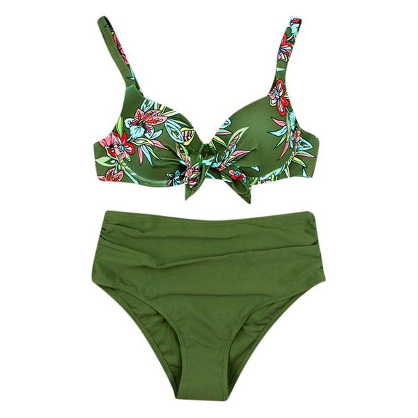 women's swimwear womens bikini set colorful print bra biqini high waist briefs swimsuit female bathing suit chest bow knot swim a20, White;black
women's swimwear womens bikini set colorful print bra biqini high waist briefs swimsuit female bathing suit chest bow knot swim a20, White;black